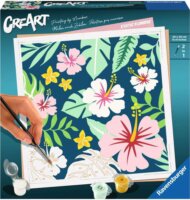 Ravensburger CreArt Exotic Plants számfestő készlet
