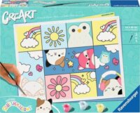 Ravensburger CreArt Squishmallows számfestő készlet