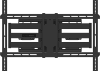 Multibrackets Universal Flexarm Pro 55"-110" LCD TV/Monitor fali tartó - Fekete (1 kijelző)