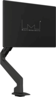 Multibrackets Gas Lift 15"-34" LCD TV/Monitor asztali tartó kar - Fekete (1 kijelző)