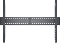 Multibrackets Universal Fixed 60"-110" LCD TV/Monitor fali tartó - Fekete (1 kijelző)