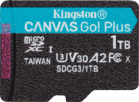 Kingston 1TB Canvas Go Plus MSDXC UHS-I CL10 Memóriakártya