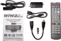 WIWA H.265 MINI LED DVB-T/DVB-T2 H.265 HD HDMI vevőegység
