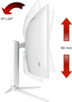 LC-Power 34" LC-M34-Q-C-PRO Ívelt Gaming Monitor