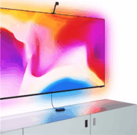 Nanoleaf 4D TV 65" képernyőtükör + fénycsík dekorfény készlet 4m