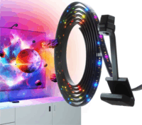 Nanoleaf 4D TV 65" képernyőtükör + fénycsík dekorfény készlet 4m