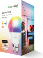 Nanoleaf Essentials Smart LED izzó 9W 806lm 2700-6500K B22 - RGBCW