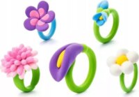 Hey Clay Bijou gyűrű készítő gyurmaszett - Virágok