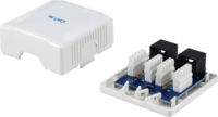 Equip 235114 2x RJ45 CAT5e felületre szerelhető csatlakozódoboz
