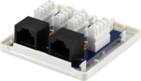 Equip 235114 2x RJ45 CAT5e felületre szerelhető csatlakozódoboz