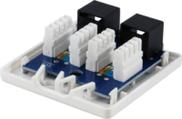 Equip 235114 2x RJ45 CAT5e felületre szerelhető csatlakozódoboz