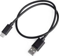 Unitek Y-C481BK USB-A apa - USB-C apa 2.0 Adat és töltőkábel - Fekete (0.5m)