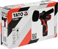 Yato YT-82903 12V Akkumulátoros polírozógép + 1x 2Ah Akku + Töltő