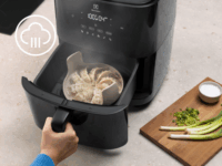 Electrolux 800 7L Gőzfunkciós Forrólevegős Fritőz - Fekete