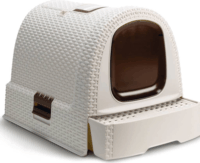 Curver Pet Life Macskaalom Láda - Fehér (51 x 38.5 x 39.5 cm)