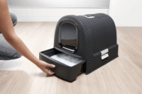 Curver Pet Life Macskaalom Láda - Antracit szürke (51 x 38.5 x 39.5 cm)