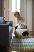 Curver Knit Kisállat fekhely/házikó - Bézs (57 x 58 x 24 cm)