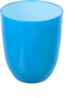 TOO KT-149-BL 500ml Dupla Falú Műanyag Pohár - Kék