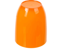 TOO KT-149-O 500ml Dupla Falú Műnyag Pohár - Narancssárga