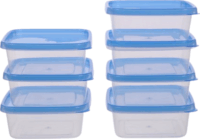 TOO KT-151 műanyag ételtároló készlet 0,6L (7 db / csomag)