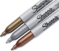 Sharpie Metallic Textilmarker készlet - Vegyes színek (3 db / csomag)
