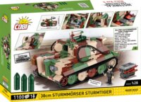 Cobi Sturmmorser Sturmtiger Tank 1100 darabos Építőjáték