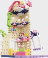 Marionex Waffle Mini - Princess Tower 148 darabos készlet