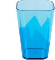 TOO KT-148-BL 600ml Műanyag Pohár - Kék