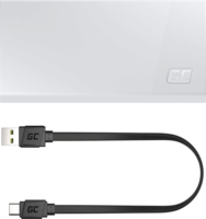 Green Cell PowerPlay20s Powerbank 20000mAh 22,5W (3A / 5-12V) - Fehér
