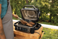 Ninja OG701EU Faszenes és Elektromos asztali grill és füstölő