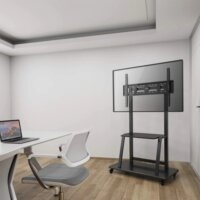 Manhattan 462334 37"-100" LCD/LED TV Gurulós állvány - Fekete