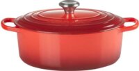 Le Creuset Signature 27cm Öntöttvas lábas - Piros