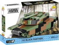 Cobi K2 Black Panther Tank 160 darabos építő játék készlet