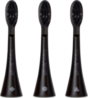 Happyrush Eco Vibe 3 Szónikus fogkefe Pótfej - Fekete (3db)
