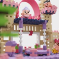 Marioinex Waffle Mini Princess 280 darabos építő játék