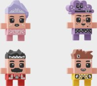 Marioinex Waffle Mini Princess 280 darabos építő játék