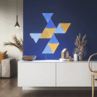 Nanoleaf Shapes Triangles Fali LED Dekorációs Lámpa készlet (3 db / csomag)