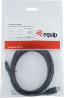 Equip 128343 USB-A apa - USB-C apa 3.2 Gen1 Adat és töltőkábel - Fekete (0.25m)