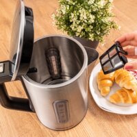 Rommelsbacher Sunny WK 3000 1.7L Vízforraló - Ezüst/fekete