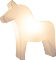 8 seasons Shining Dala Horse 43 Napelemes dekor fény