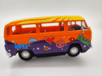 Carrera Digital 132 VW Bus T2b Peace and Love Kisbusz - Mintás