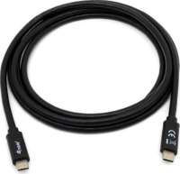 Equip 128346 USB-C apa - USB-C apa 3.2 Gen1 Adat és töltőkábel - Fekete (1m)