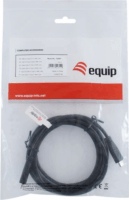 Equip 12888307 USB-C apa - USB-C apa 2.0 Adat és töltőkábel - Fekete (1m)