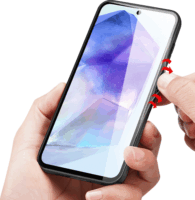 Nevox StyleShell Nylo Samsung Galaxy A55 5G Tok - Fekete