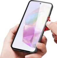 Nevox StyleShell Nylo Samsung Galaxy A35 5G Tok - Fekete