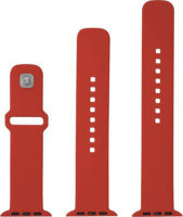 Fixed Sporty Strap Apple Watch Ultra Szilikon szíj 49 mm - Piros