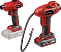 Einhell CE-AP 18+CE-CC 18+2,0 Ah Kit 18V Akkumulátoros Autós kompresszor + 1x 2Ah Akku + Töltő