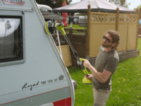 Ryobi R18TPS-120G 18V Akkumulátoros súrolókefe + 1x 2Ah Akku + Töltő