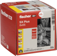 Fischer 568108 SX 8x65 Tipli (50 db / csomag)