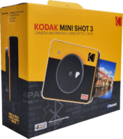 Kodak Mini Shot3 Retro fényképezőgép - Sárga/Fekete